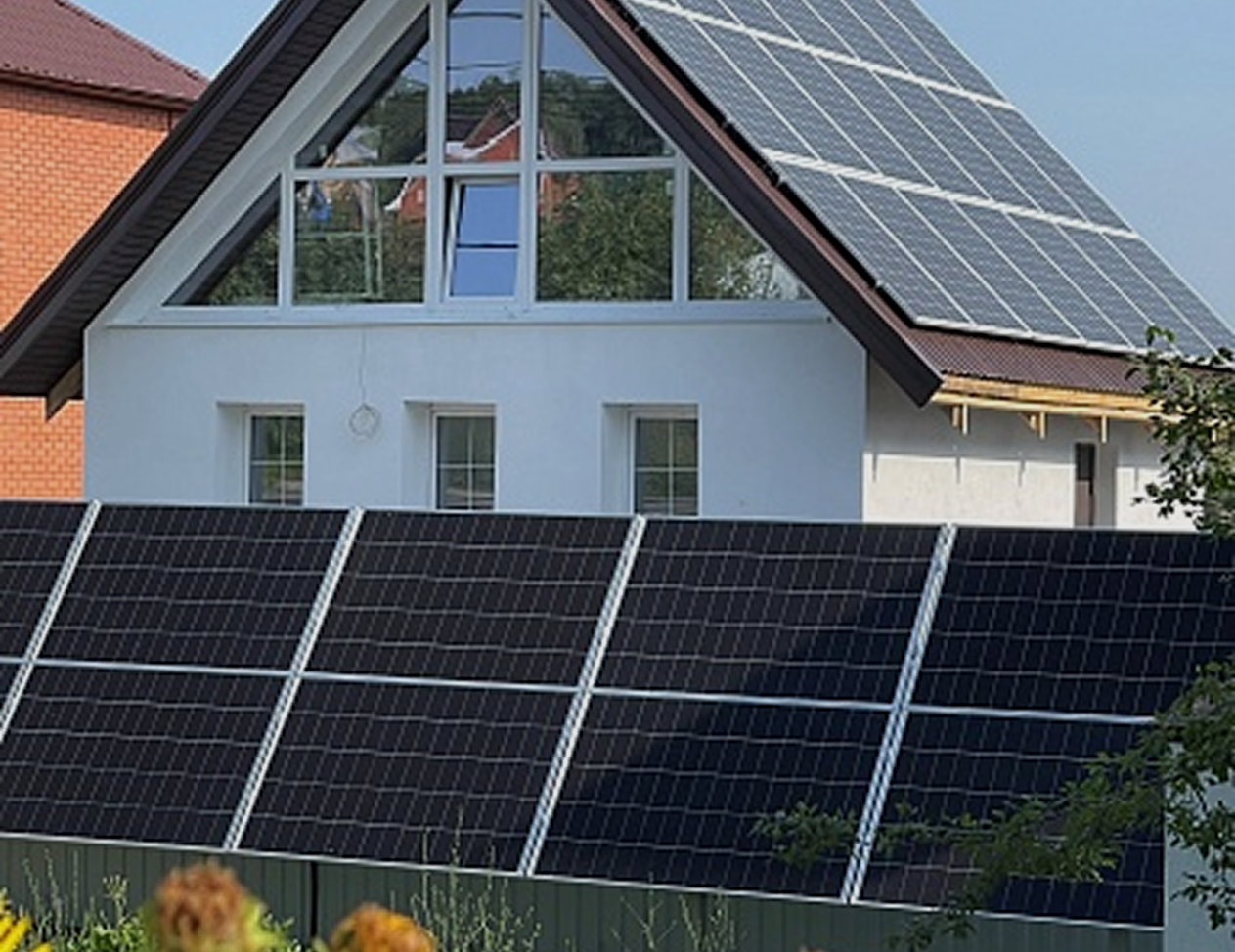 Строительство солнечных электростанций